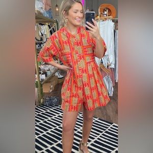 NWT Uncle Frank 'Easy Tiger' Romper Size: Medium